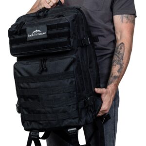 Plecak turystyczny 45 l - czarny